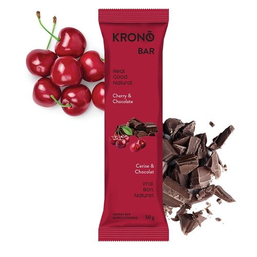 Kronobar Barre énergétique Krono Chocolat/Cerise 50g
