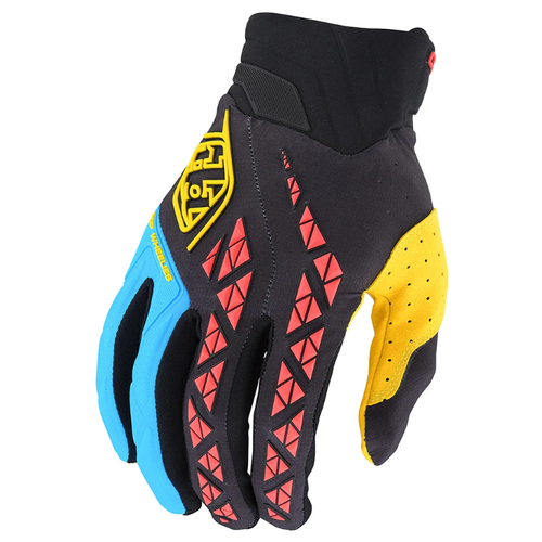 Troy Lee Designs Troy Lee Designs SE Pro Long Glove Solid Black/Yellow