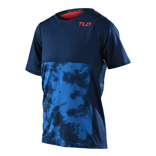 Troy Lee Designs Maillot manches courtes Troy Lee Designs Skyline Jr (Breaks Bleu Foncé) Troy Lee Designs Maillot manches courtes Troy Lee Designs Skyline Jr (Breaks Bleu Foncé)