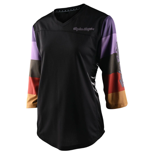 Troy Lee Designs Maillot manches 3/4 Troy Lee Designs Mischief Femme Rugby Noir Troy Lee Designs Maillot manches 3/4 Troy Lee Designs Mischief Femme Rugby Noir