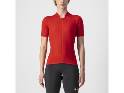 Castelli Castelli Anima 3 Short Sleeve Woman Jersey (Red)