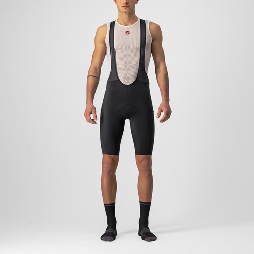 Castelli Bib court Castelli Unlimited (Noir) Castelli Bib court Castelli Unlimited (Noir)