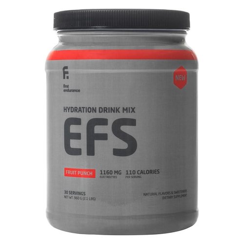 First Endurance Boisson d'hydratation 1st Endurance EFS Punch aux fruits 30portions First Endurance Boisson d'hydratation 1st Endurance EFS Punch aux fruits 30portions