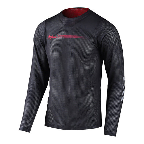 Troy Lee Designs Troy Lee Designs Skyline Air Long Sleeve Jersey Channel Carbon