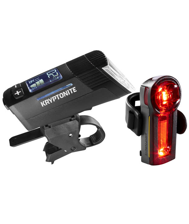Ensemble de lumieres Kryptonite Incite X8 XBR Demers bicyclettes et skis de fond inc