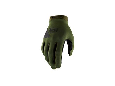 100% 100% Ridecamp Long Glove Green