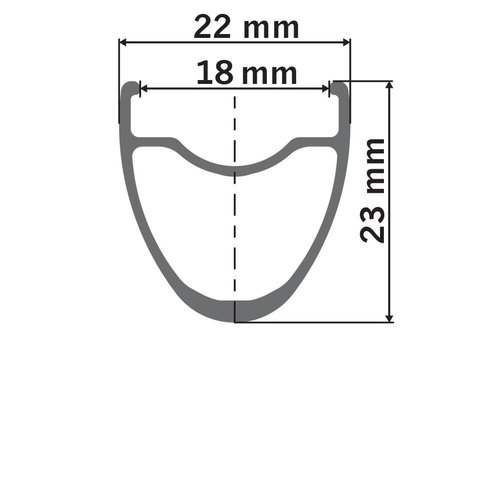 Dt Swiss R 460 Disc 700C 18mm 32H