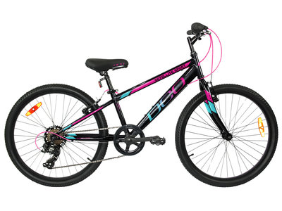 DCO DCO Satellite Sport Bike Black/Pink 24''