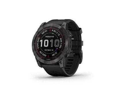 Garmin fēnix 7X Saphirre Solar GPS Smartwatch (Black)