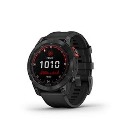 Garmin Montre intelligente GPS fēnix 7 Solar (Gris foncé) Garmin Montre intelligente GPS fēnix 7 Solar (Gris foncé)
