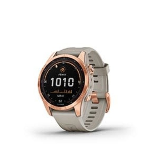 Garmin Montre intelligente GPS fēnix 7S Solar (Or rose) Garmin Montre intelligente GPS fēnix 7S Solar (Or rose)