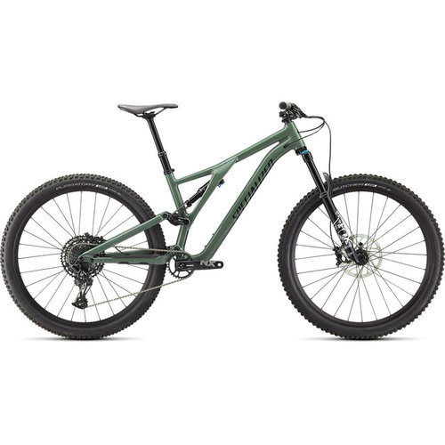 Specialized Vélo Specialized Stumpjumper Comp Alu 2023 GLOSS SAGE GREEN / FOREST GREEN