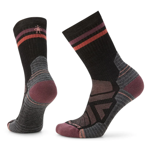 Smartwool Smartwool Hike Light Cushion Tube Stripe Woman Sock Charcoal