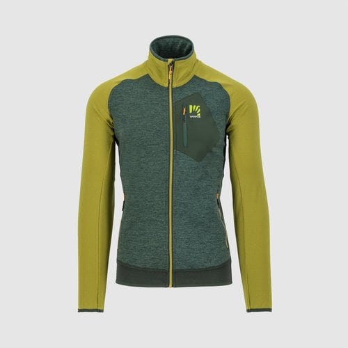 Karpos Chandail Karpos Odle Fleece Vert/Or