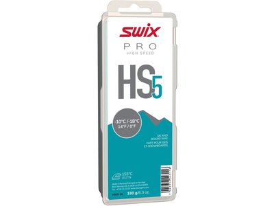 Swix Swix HS5 Turquoise Glide Wax -10/-18C (180g)