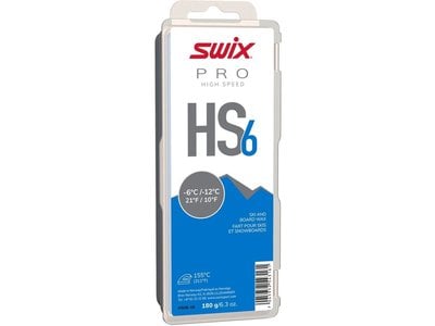 Swix Fart de glisse Swix HS6 Bleu -6/-12C (180g)