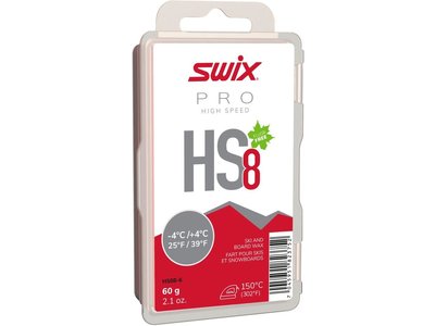 Swix Fart de glisse Swix HS8 Rouge -4/+4C 60g