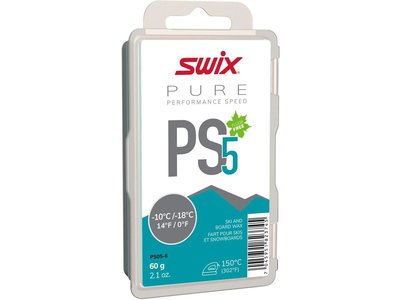 Swix Swix PS5 Turquoise Glide Wax -10/-18C (60g)