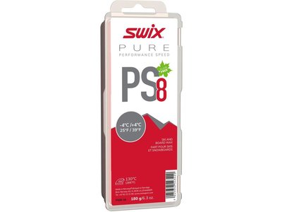 Swix Swix PS8 Red Glide Wax -4/+4C (180g)