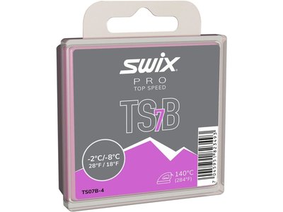 Swix Fart de glisse Swix TS7 Noir -2/-8C (40g)