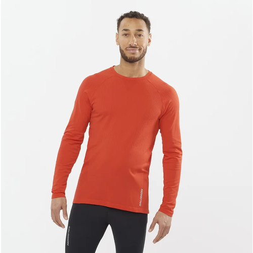 Salomon Salomon Sense LS Sweater Red
