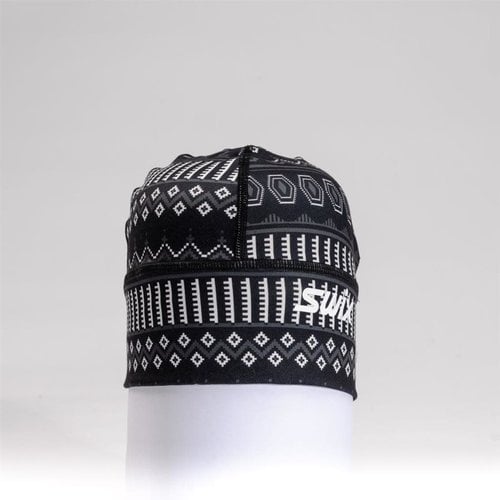 Swix Swix Tista Pony Tail Beanie Black Print