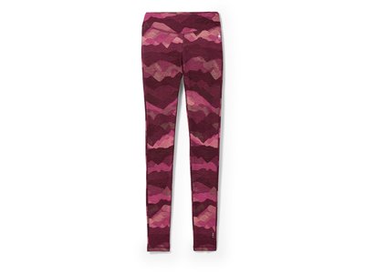 Smartwool Smartwool Merino 250 Pattern Woman Leggings Festive Fuchsia