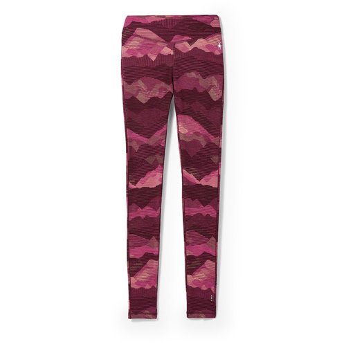 Smartwool Smartwool Merino 250 Pattern Woman Leggings Festive Fuchsia