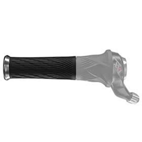 SRAM XX1 Lockings Grips for Grip Shifters (Black/Silver, Pair) SRAM XX1 Lockings Grips for Grip Shifters (Black/Silver, Pair)