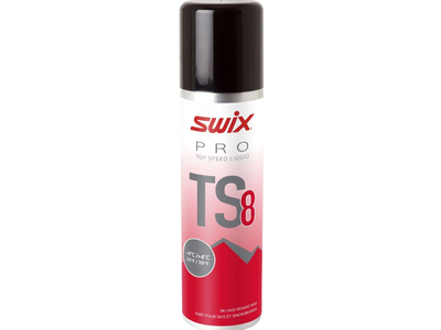 Swix TS8 Red Liquid Glide Wax -4/+4C (50ml)