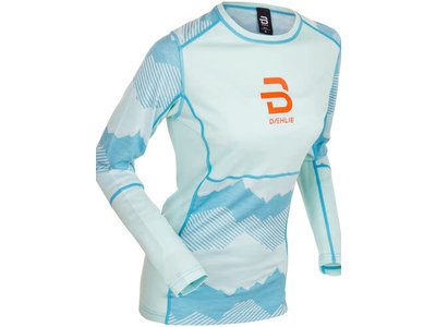 Bjorn Daehlie Bjorn Daehlie Mountain Wool Woman Base Layer Sky Blue