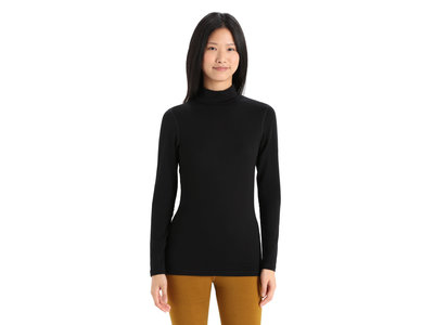 Icebreaker Icebreaker Merino 260 Tech Woman Long Sleeve Base Layer Black