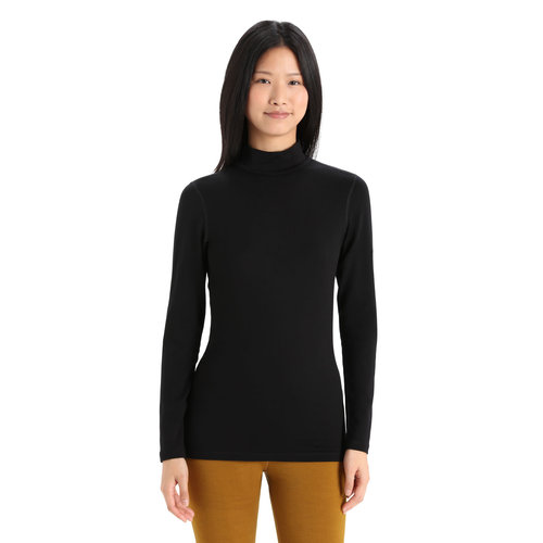 Icebreaker Icebreaker Merino 260 Tech Woman Long Sleeve Base Layer Black