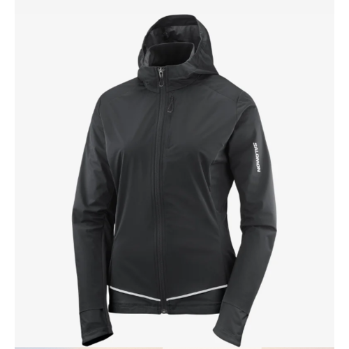 Salomon Manteau Salomon Light Shell Tight Femme Noir