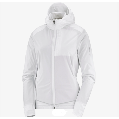 Salomon Manteau Salomon Light Shell Tight Femme Blanc