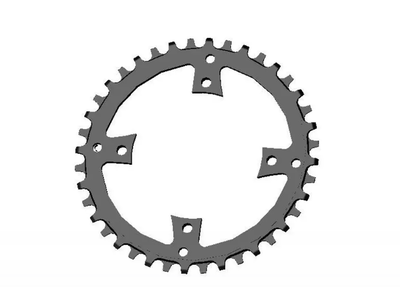 Specialized Specialized Chainring MY17 Vado 40D BCD 104 10/11sp