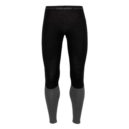 Icebreaker Icebreaker 200 ZoneKnit™ Merino Leggings Black/Grey