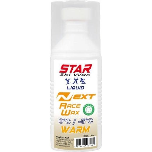 Star Star Next Warm Fluoro-Free Liquid Race Wax 100ml (0/-5C) Star Star Next Warm Fluoro-Free Liquid Race Wax 100ml (0/-5C)