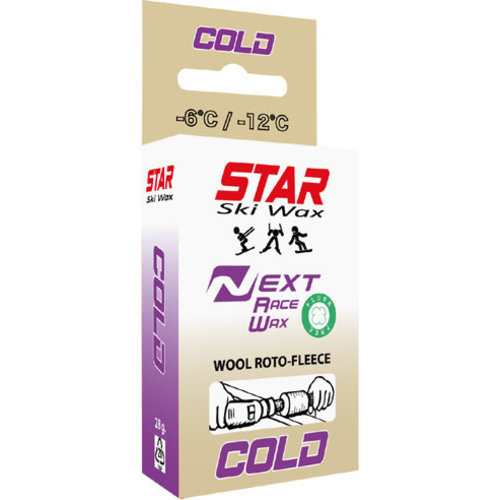 Star Fart de glisse Star Next Cold Fluoro-Free Racing Block -6/-12C 28g Star Fart de glisse Star Next Cold Fluoro-Free Racing Block -6/-12C 28g