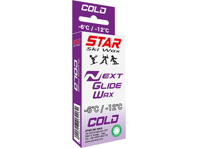 Star Star Next Cold Racing Solid Glide Wax 60g (-6/-12C)
