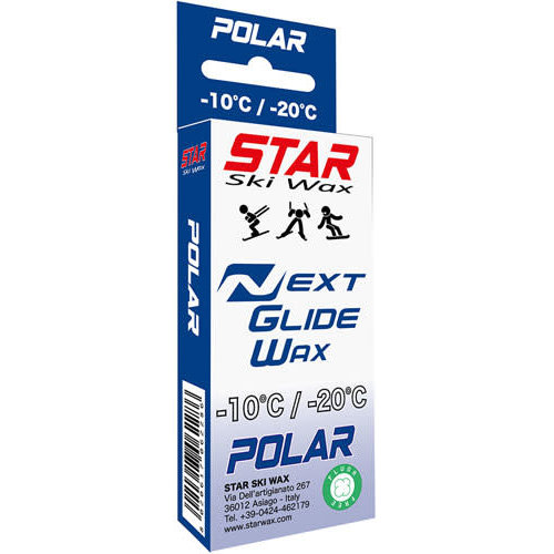 Star Star Next Polar Fluoro-Free Racing Solid Glide Wax 60g (-10/-20C) Star Star Next Polar Fluoro-Free Racing Solid Glide Wax 60g (-10/-20C)