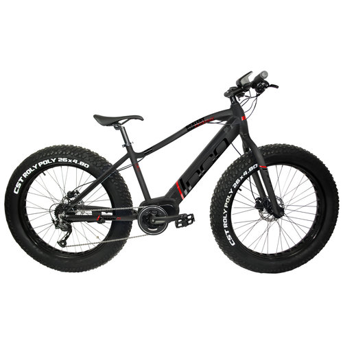 DCO DCO RealFat E 1000W Electric Fatbike Matt Black/Red DCO DCO RealFat E 1000W Electric Fatbike Matt Black/Red
