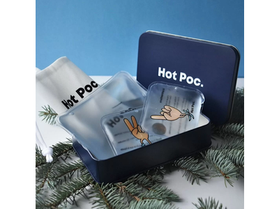 Hot Poc. Hot Poc Reusable Hand Warmers (2x Reg Size + 1x XL Size)