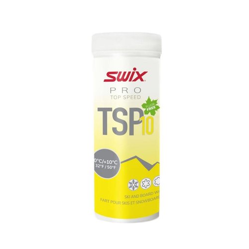 Swix Poudre de glisse Swix TSP10 Jaune 0/+10C (40g)