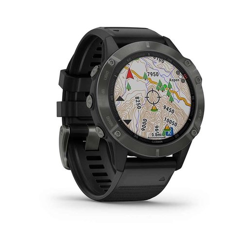 Garmin Montre Garmin fenix 6 Saphirre (Gris/Noir) Garmin Montre Garmin fenix 6 Saphirre (Gris/Noir)