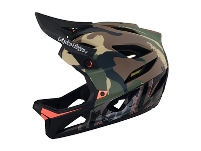 Troy Lee Designs Casque Troy Lee Designs Stage MIPS (Vert camo)