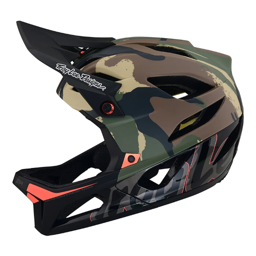 Troy Lee Designs Troy Lee Designs Stage Helmet w/MIPS (Camo Army Green)