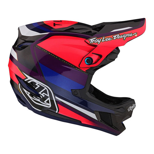 Troy Lee Designs Troy Lee Designs D4 Carbon Mips Reverb Helmet (Pink/Purple)