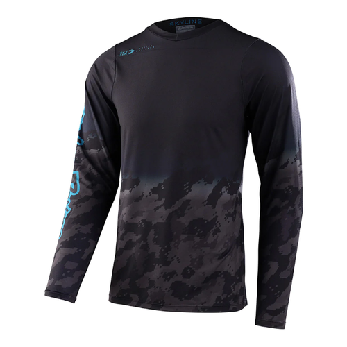 Troy Lee Designs Maillot manches longues Troy Lee Designs Skyline Fader Digi (Noir) Troy Lee Designs Maillot manches longues Troy Lee Designs Skyline Fader Digi (Noir)
