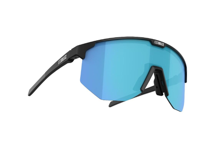 Bliz Bliz Hero Black Sunglasses (Brown/Blue Multi Lens)